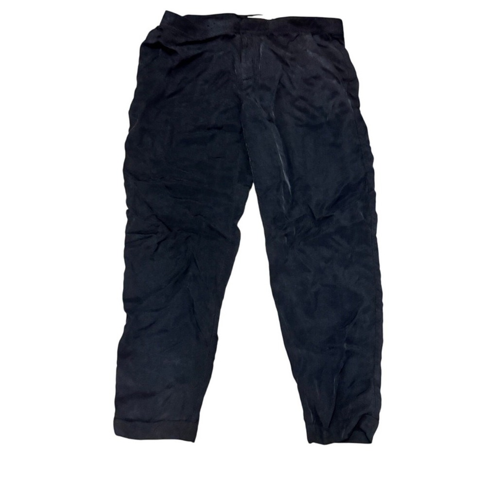 Guess Los Angeles Black Tapered Pants Women's Size 8 High‎ Waist Lightweight
